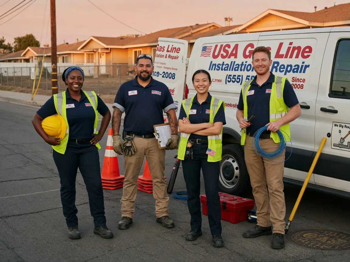 Gas Line Installation company in Delano, PA